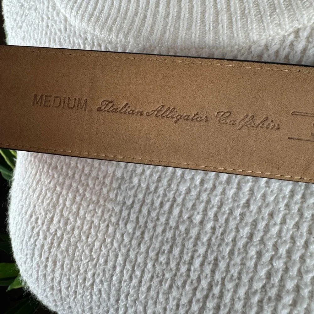 Sparrs Genuine Italian Calfskin Belt 30